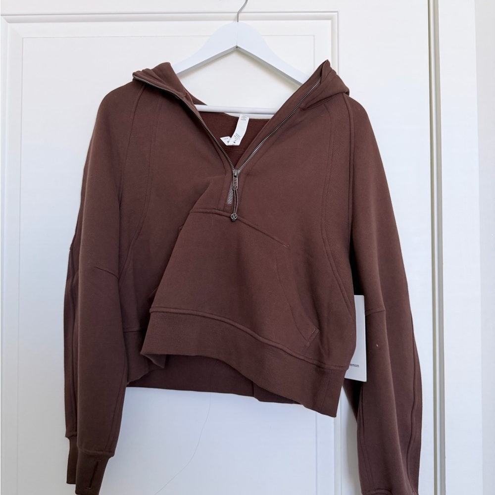 Lululemon Java half-zip Hoodie Scuba